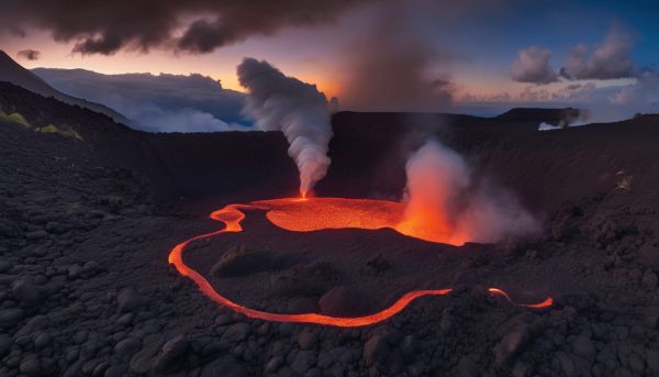 Que se passe-t-il lors d’une éruption du Piton de la Fournaise ?